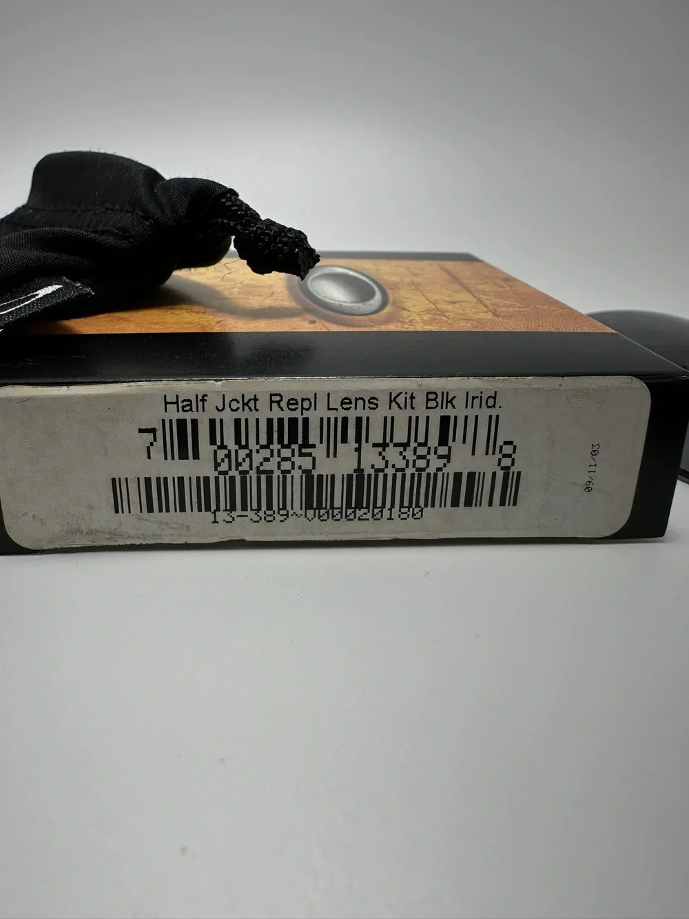 Oakley Half Jacket Sunglasses Black Iridium Original Replacement Lenses (2003)